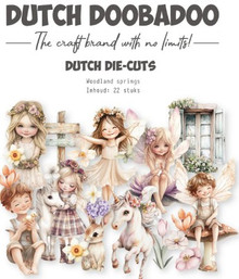 Dutch Doobadoo- Die-Cuts- Woodland Springs