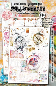 AALL & Create- Rub-On Sheets- Directional Stokes