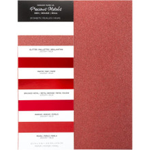 Harmony Paper Company Precious Metals 20 sheets Red