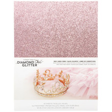 Harmony Paper Co Diamond Chic Glitter 20 sheets - Princess Pink