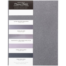 Harmony Paper Company Precious Metals 20 sheets Charcoal
