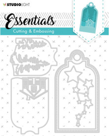 Studio Light-Essentials- Cutting & Embossing Die nr.320- Tag