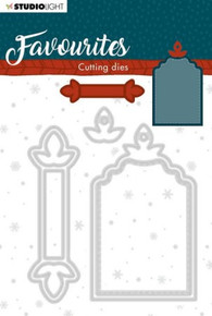 Studio Light- Favorites Cutting Die- Winter Tag