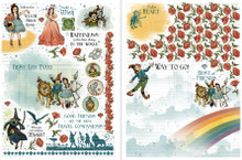 Graphic 45- Rub-on Transfer- Wonder of Oz