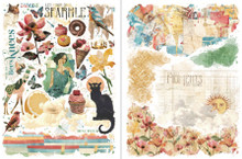 Graphic 45- Rub-on Transfer- Journaling Through Time