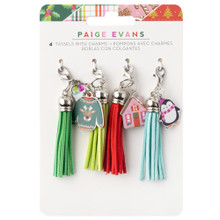 American Crafts- Paige Evans Sugarplum Wishes Tassels with Charms