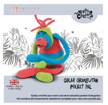 Knitty Critters Pocket Pals Oscar Orangutan