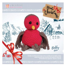 Knitty Critters Crochet Kit Bobby Robin