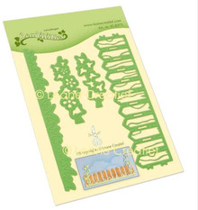 Lea’bilitie Fence, Grass, Twigs Cut And Embossing Die
