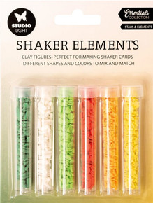 Studio Light- Essentials Collection- Mixed Shaker Elements- Stars & Elements