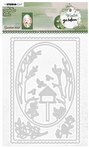 Studio Light Cutting Dies Garden View Winter Garden