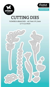Studio Light- Flowers & Branches- Wild Flowers 10 PC Cutting Dies
