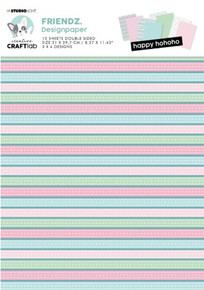Studio Light- Friendz Design Double-sided Paper- Happy hohoho 12 SH