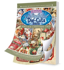 Hunkydory Crafts - Delightful Die-Cuts A5 Pad- Vintage Christmas Tags