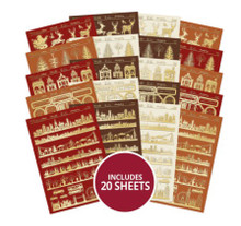 Hunkydory Crafts Christmas Village Elegance Topper Collection