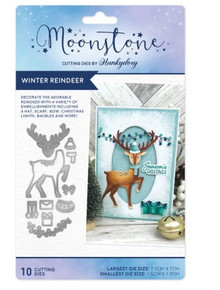 Hunkydory Moonstone Dies - Winter Reindeer