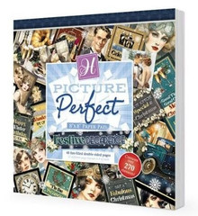 Hunkydory Crafts Festive Decadence Picture Perfect 8x8'' Paper Pad PICPERF130