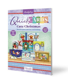 HunkyDory Crafts Quick Cards Christmas Cute QUICK105