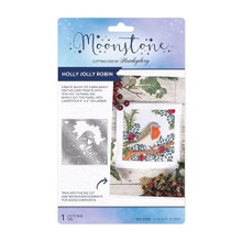 Hunkydory Crafts Moonstone Die- Holly Jolly Robin MSTONE914