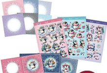 Hunkydory Crafts Delightful Penguins Decoupage Card Kit CONCEPT125