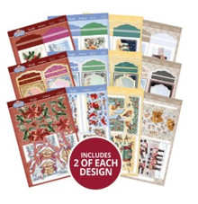 Hunkydory Crafts Christmas Diorama Concept Card Kit