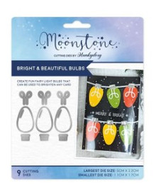 Hunkydory Moonstone Dies - Bright & Beautiful Bulbs
