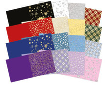 Hunkydory Crafts Festive Foiled Blanks - 6" x 6"