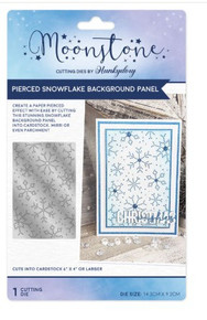 Hunkydory Moonstone Dies - Pierced Snowflake Background Panel