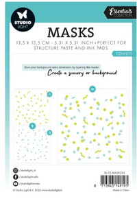 Studio Light Mask Confetti Essentials 135x135x1mm 2 PC nr.263