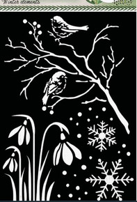 Studio Light Mask Winter Elements Winter Garden 1 PC nr. 88