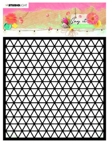 Studio Light Mask Say it with Flowers - Geometric Background 6x6in nr.63