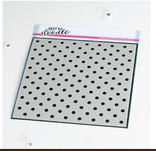 Heffy Doodle- Let's Polka Stencil