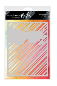 Hunkydory For The Love Of Masks Presents & Bows Background 6x8 Mask