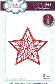 Creative Expressions- Sue Wilson- Festive Collection- Aurora Star