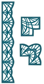 Expressions Collection- Sue Wilson- Belgian Collection- Border and Corners