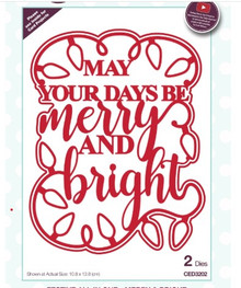 Creative Expressions-Sue Wilson- Festive Collection- All In One- Merry & Bright