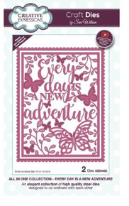 Creative Expressions- All In One Collection- Every Day Is a New Adventure Craft Die