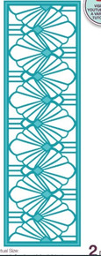 Creative Expressions- Sue Wilson- Art Deco Collection-Fan Border Craft Die