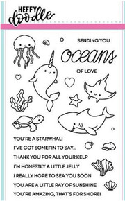 Heffy Doodle- Oceans of Love Stamps