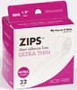 Zips Adhesive Lines strips 32' ultra thin Clear glue AF