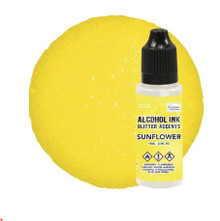 Couture Creations Glitter Accents Alcohol Ink 12mL Sunflower