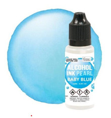 Couture Creations Alcohol Ink Pearl Baby Blue