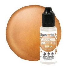 Couture Creations Alcohol Ink Pearl Sepia