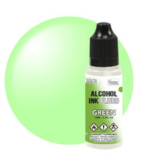 Couture Creations Alcohol Ink Metallics 12ml Fluro Green