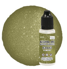 Couture Creations Glitter Accents Alcohol Ink 12mLKhaki