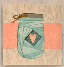 LIve Stream Class Iris Folding #2 Spring Edition- Makes 4 cards & Includes Reusable Template