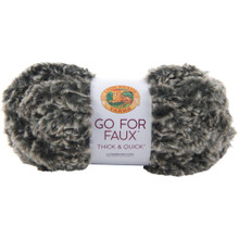 Lion Brand Yarn Go For Faux - Mink