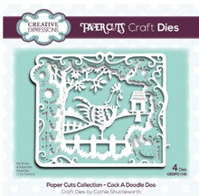 Creative Expressions- Paper Cuts Collection- Cock A Doodle Doo Craft Die