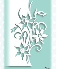 Creative Expressions- Paper Cuts Collection- Daffodil Edger Craft Die