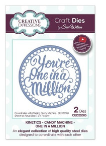 Creative Expressions- Sue Wilson- Kinetics Collection- Candy Machine One in a Million Die